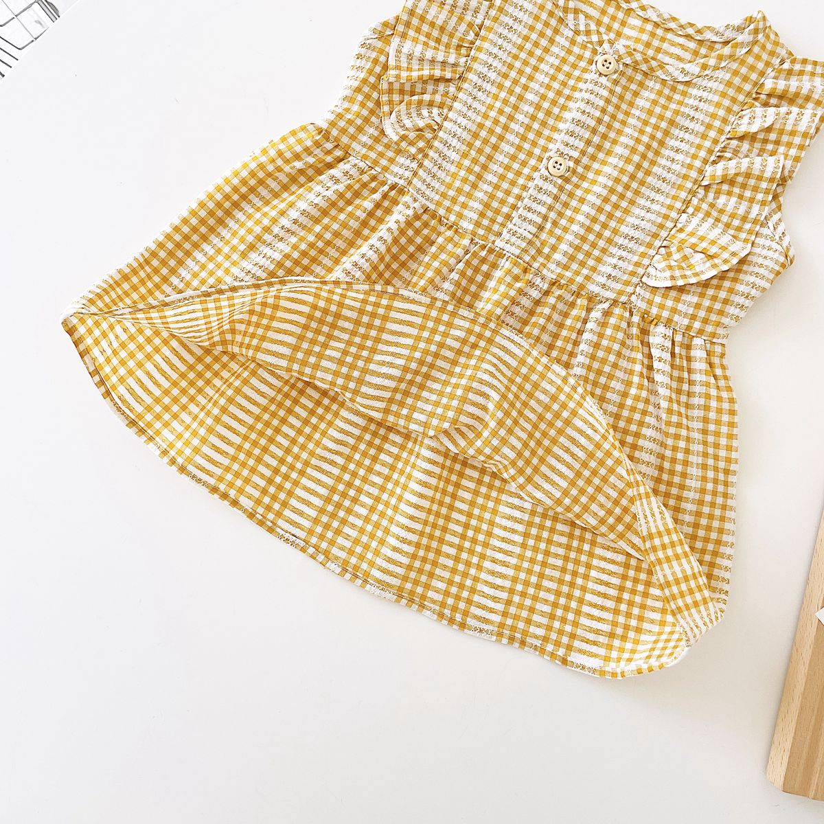 Cute Princess Baby Girls Dress Comfortable Fashionable Sleeveless Kids Clothing Korean Style. 