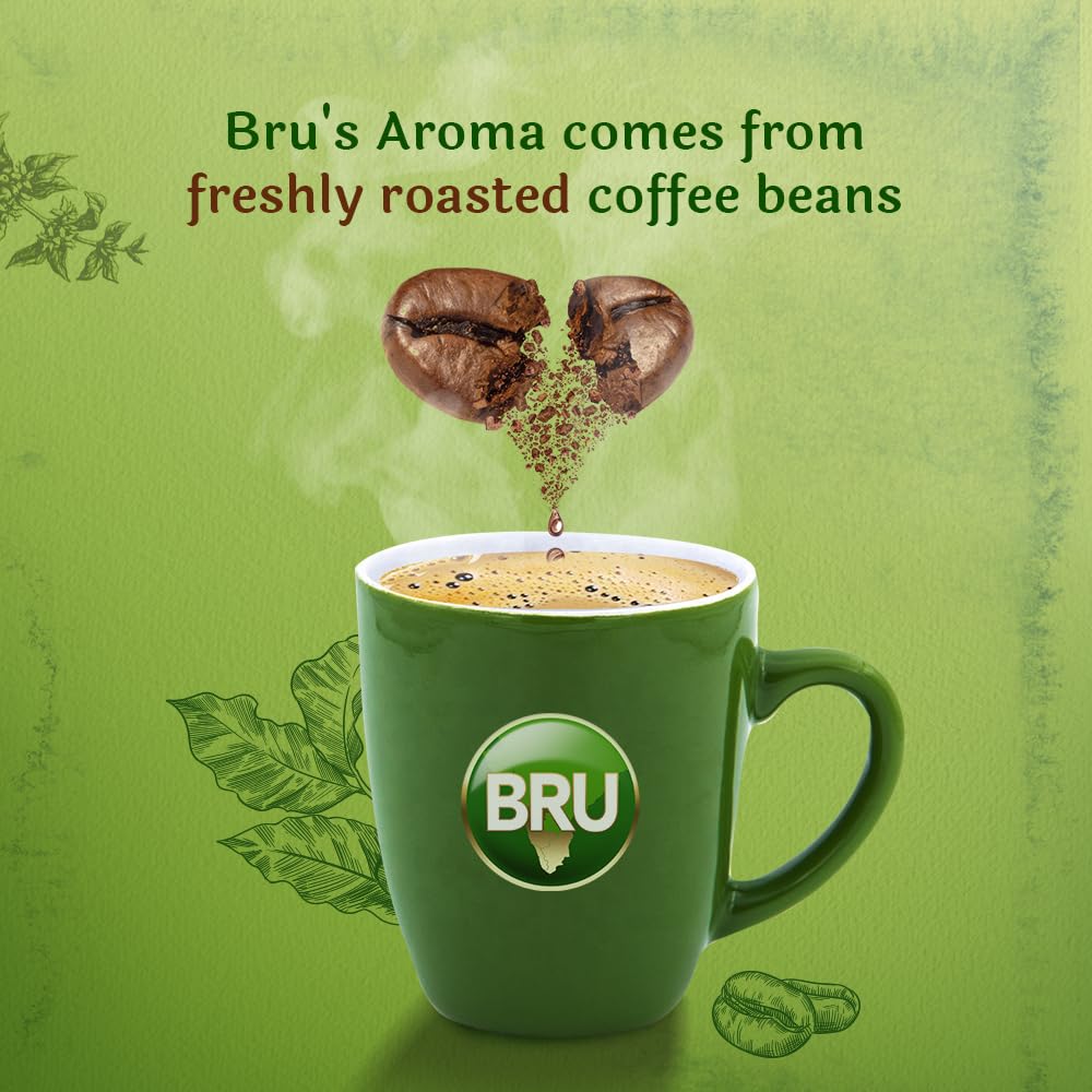 Bru Instant Coffee Sachet 2.2g (Pack of 5). 