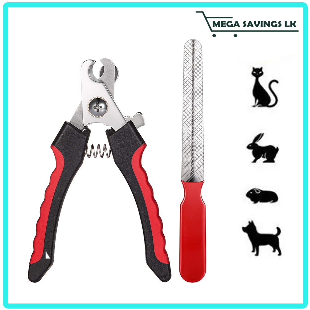 Pet Cat Dog Nail Clipper Cutter Stainless Steel Grooming Scissors