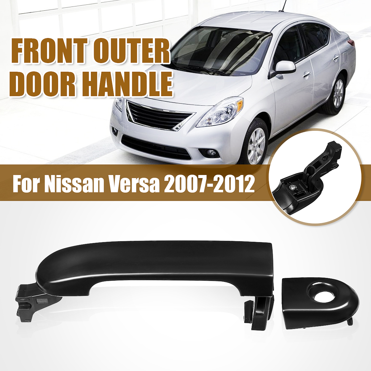 Front Left Driver Side Exterior Door Handle Cover For Nissan Versa 2007 2012 Buy Sell Online Best Prices In Srilanka Daraz Lk