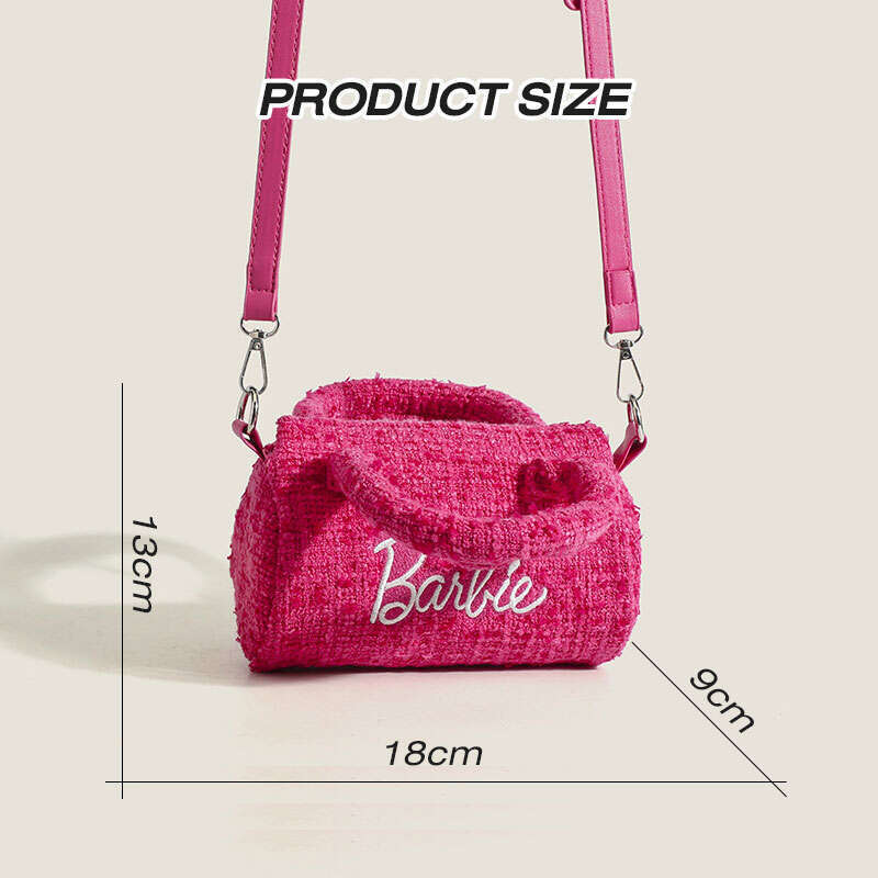New LS Womens Small Fragrance Premium Feeling Cylindrical Handbags Pillow Shape Fashion Single Shoulder Bag Casual Cross Wear Bags. 