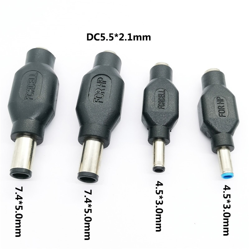 Ciciglow 2 Pcs Female To Male Power Adapter 7.4 X 5.0mm To 7.4 X 5.0 Mm