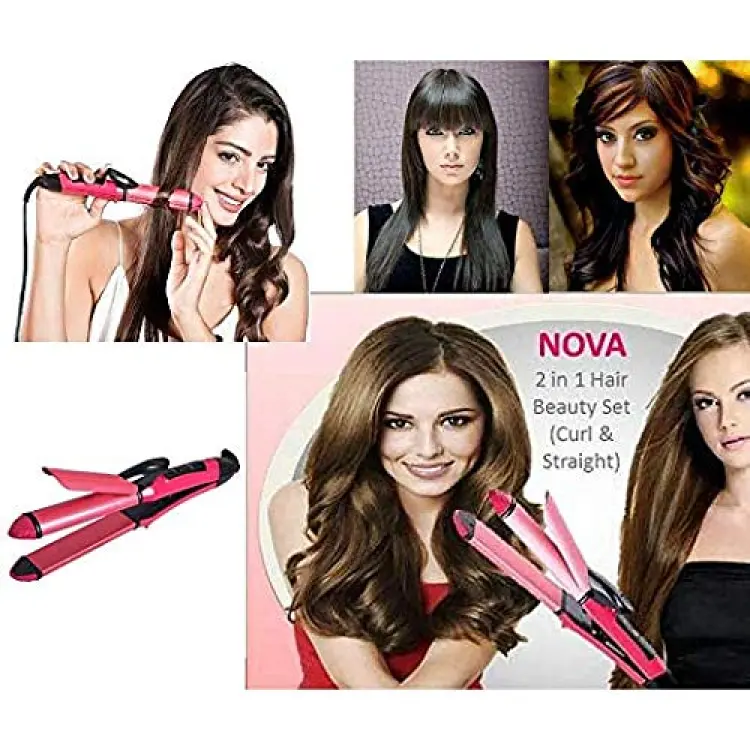 Nova 2in1 hair straightener and curler review sale