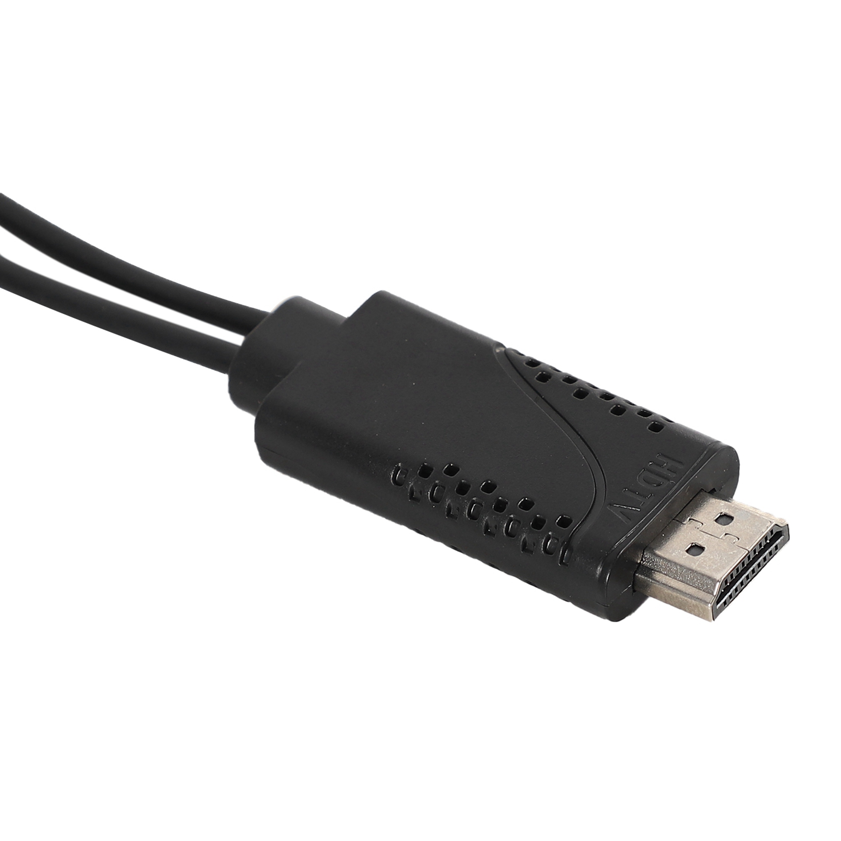 2X USB Female to HDMI Male HDTV Adapter Cable for iPhone 7/7Plus/6S 6 Plus. 