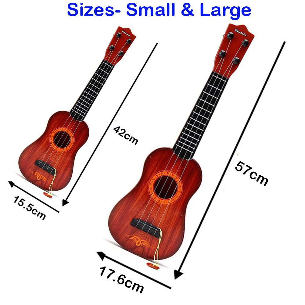 Guitar Toys for Kids Fully Functional 4 String Classical Guitar with Adjustable Tunning Knob. 