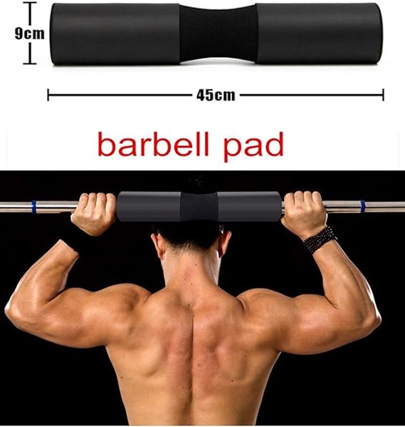 Barbell Pad for Squats, Lunges and Hip Thrusts - Squat Pad Weight Lifting Bar Cushion Pad for Neck and Shoulder. 