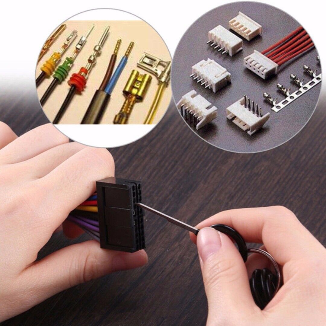 Automotive Tools 26Pcs Car Terminal Removal Tool Kit Wire Connector Pin Release Extractor Puller. 