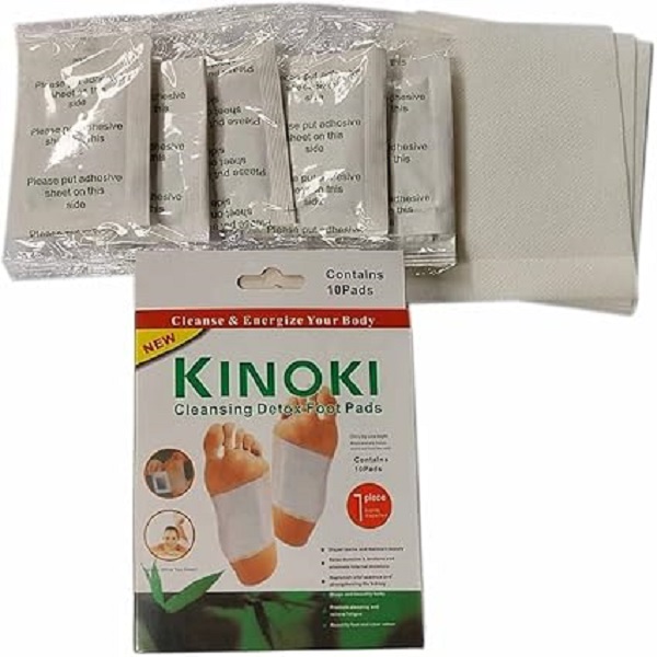 Manual Dextrin Kinoki Cleansing Detox Foot Patches, For Personal. 
