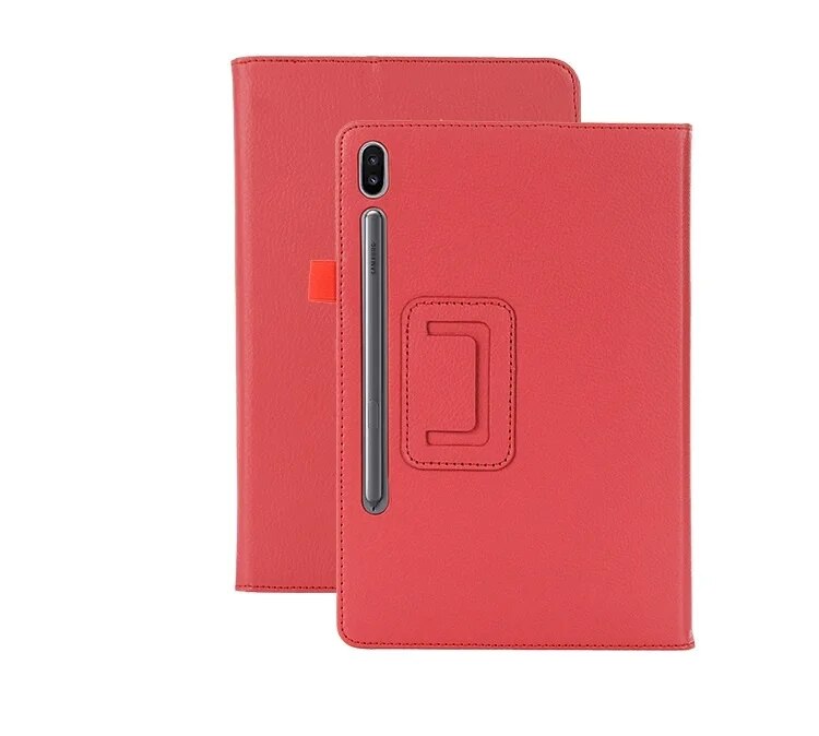Stand case For Samsung Galaxy Tab S6 10.5 SM-T860 SM-T865 Cover Case Ultra Slim 2 Folded Soft Back Shell Smart tab S6 Case. 