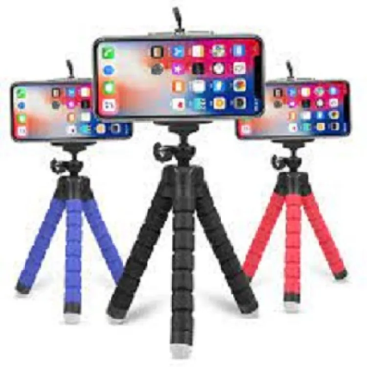 Phone Tripod, Flexible Camera Tripod Stand Holder Quick Release