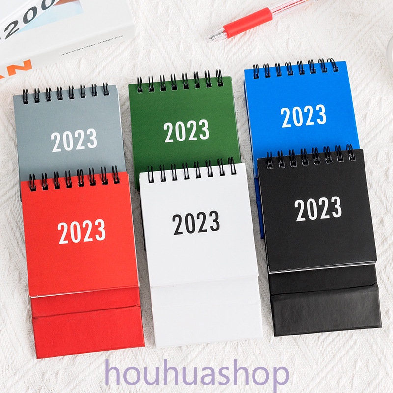 2023 Morandi Standing Calendar Simple Aesthetic Desk Calendar Daily Table Planner Yearly Agenda Organizer. 