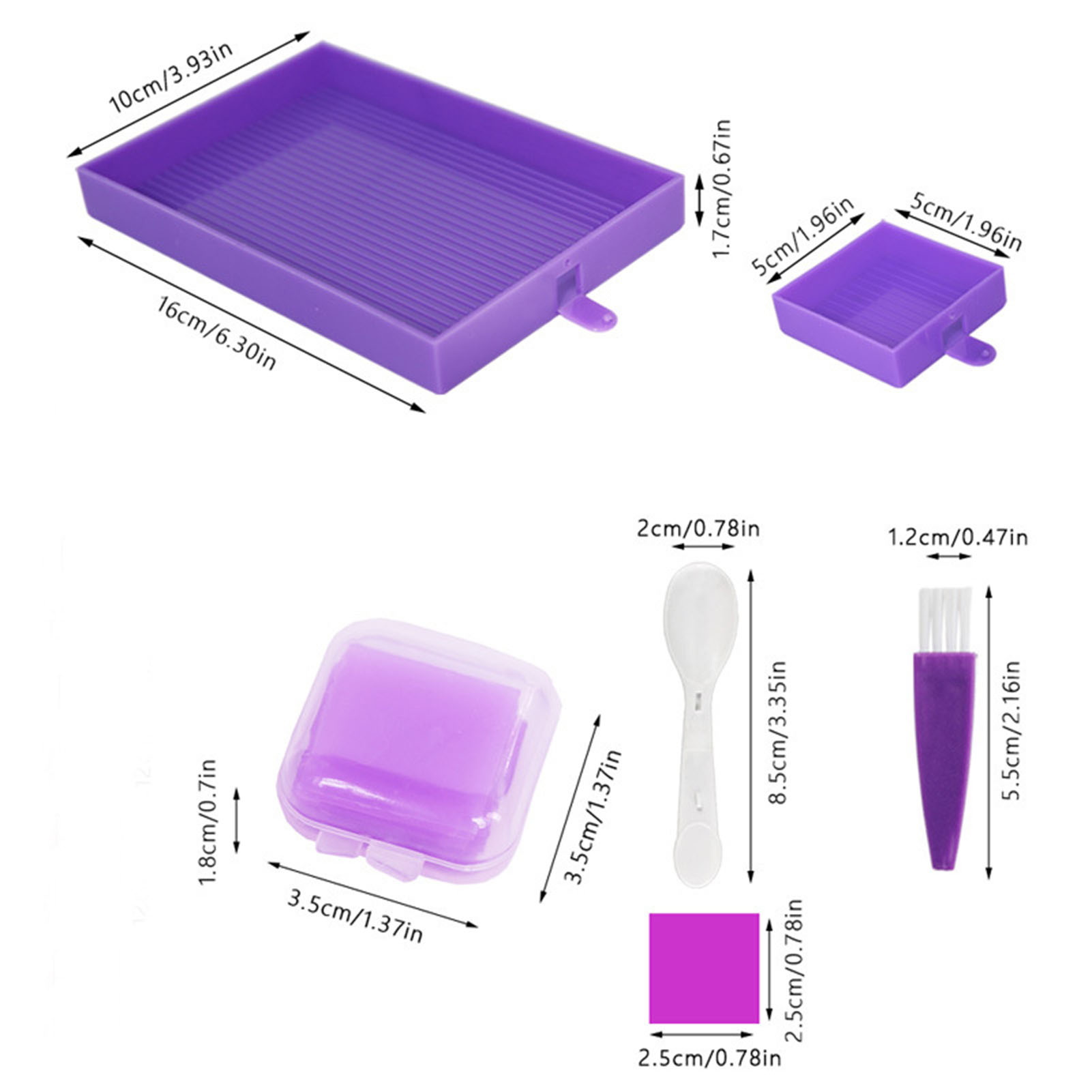 Diamond Painting Kit Square Diamond Painting Tray. 