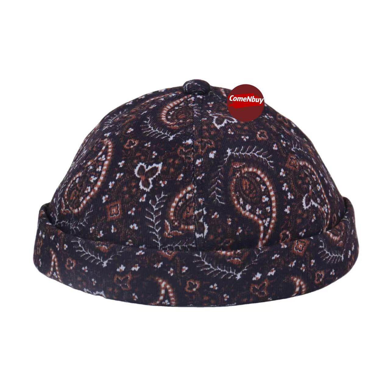 Kopiah Topi Korean style Lelaki Viral Topiah Songkok Roll Hat Sailor Prayer Casual Brimless Cap. 