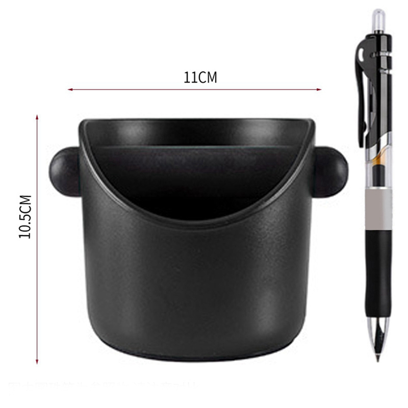 Household Small Slag Tank Coffee Knocking Slag Bucket Non-Slip Waste Slag Bucket Coffee Slag Recycling Bucket. 