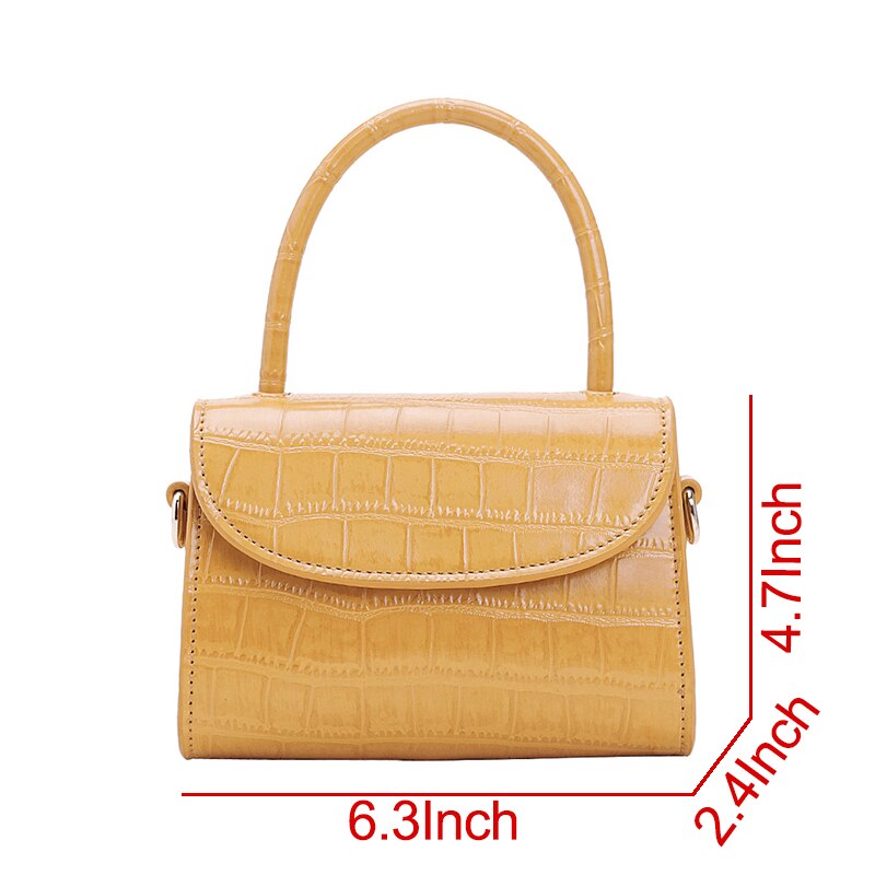 designer top handle mini bolsas