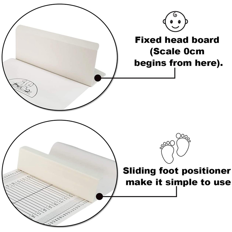 Baby Infantometer Height Ruler Measuring Mat Very Convenient for Pediatrician House-Visiting. 