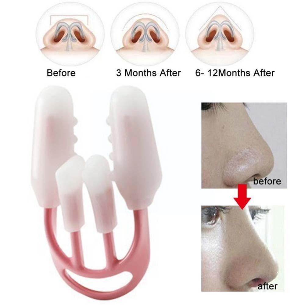 Nose Up Lifting Shaping Shaper Orthotics Clip Beauty Slimming Clips Straightening Tool Massager Nose Up Nose Corrector Clip L8N1. 