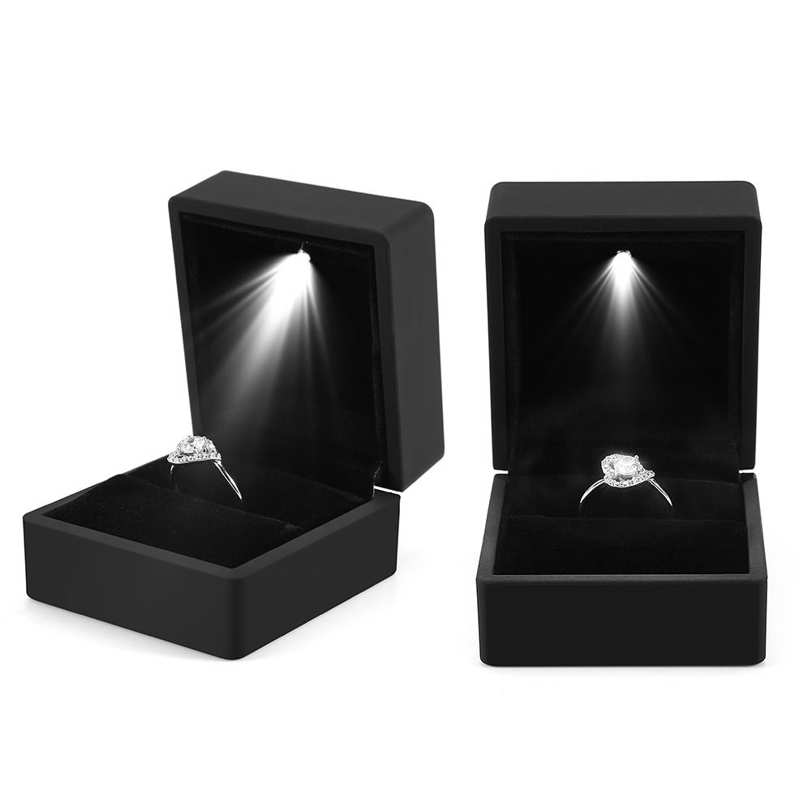 Pin On Products Led Lighted Ring Box Earring Ring Gift Case Wedding