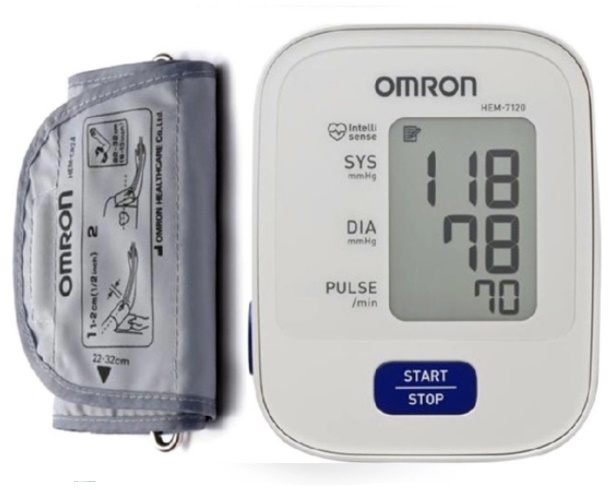 Omron HEM-7121J Blood Pressure Monitor. 