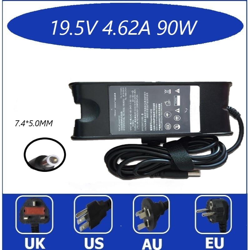 【TianYu Mall】Dell Latitude E6330 E6400 E6430 E6410 E6420 D620 D630 E6530 Laptop Adapter 19.5V 4.62A Power Supply Charger