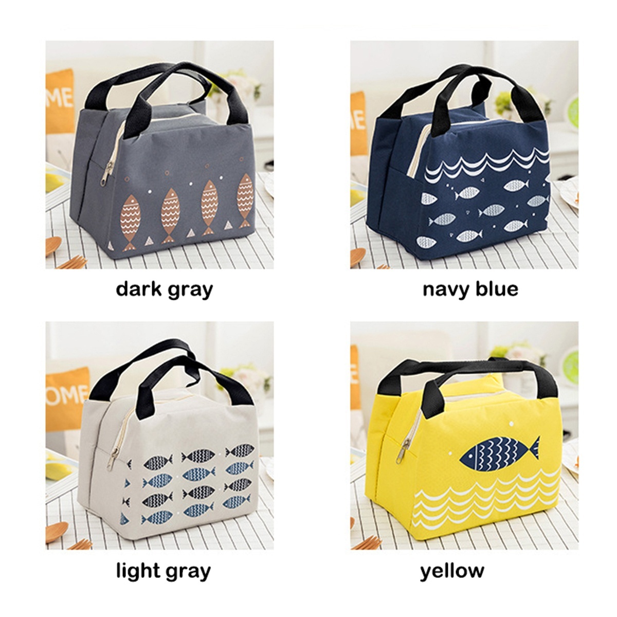 trendy insulated lunch bags