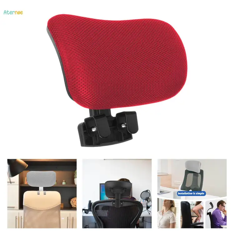 Office chair with online head and neck support