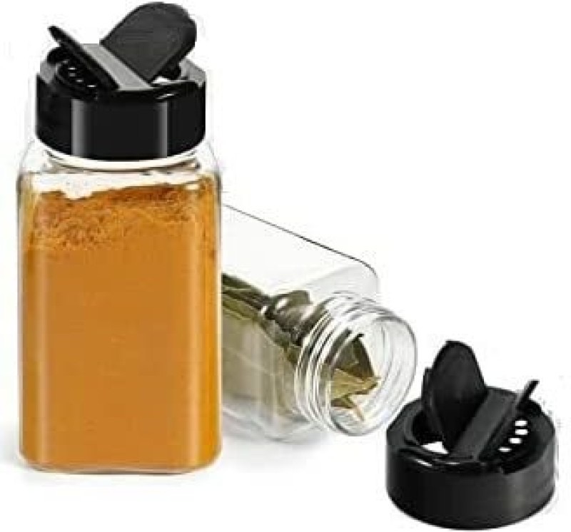 Spice Bottles 5 Pieces set Spice Jars Food Bottles Kitchen Glass Jar