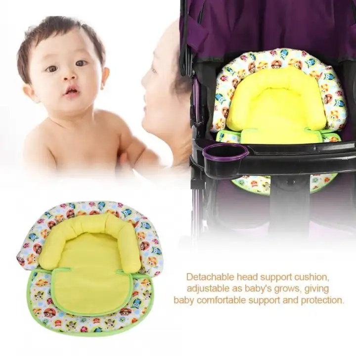 Baby Newborn Infant Car Seat Cushion Comfortable Neck And Ad Dual