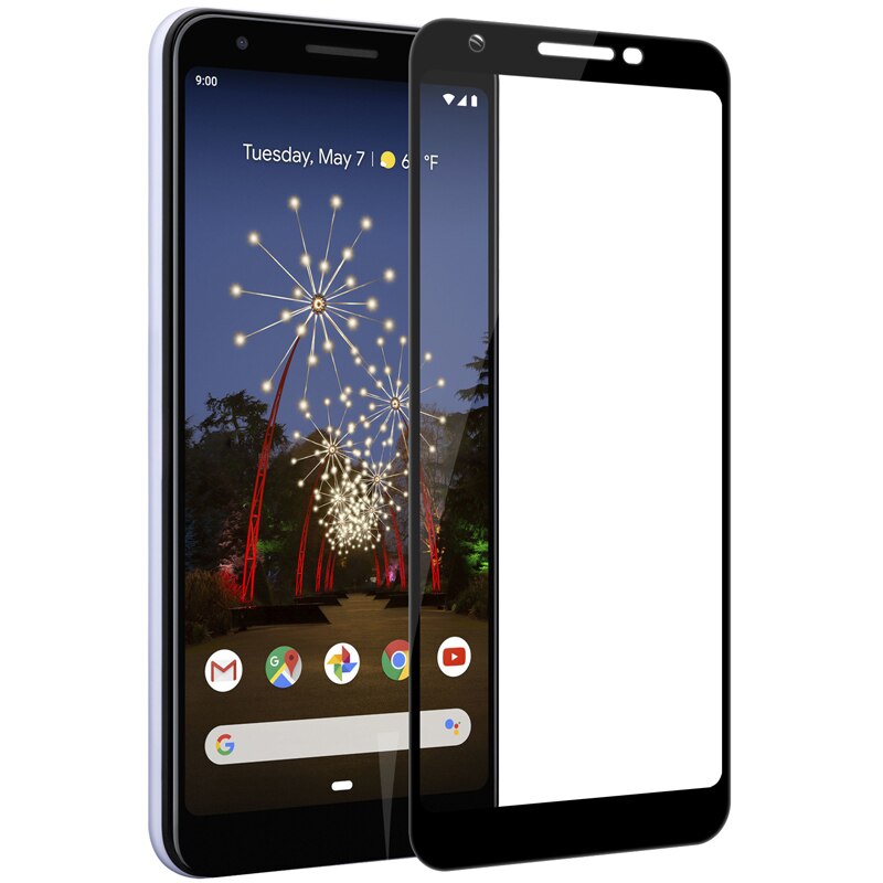 Google Pixel 3A Tempered Glass Full Glue Full Screen Protector. 