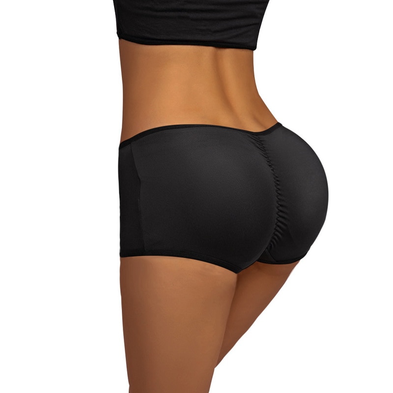 Buy HVG TRADERS Womens Hip Padded Underwear Butt Lifter Panty Invisible  Body Shaping Butt Lifting Underwear High Waist Hip Pad Enhancer Shorts  (Black) at