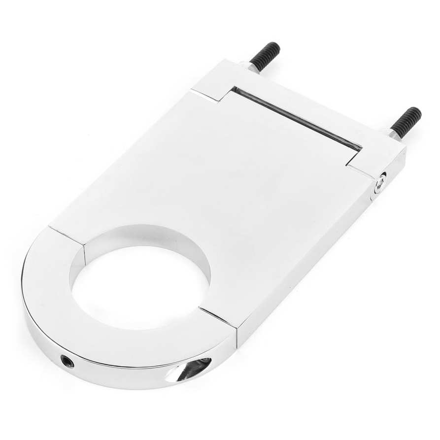 Steering Column Drop Chrome Aluminum 4 1/2 Steering Column Drop