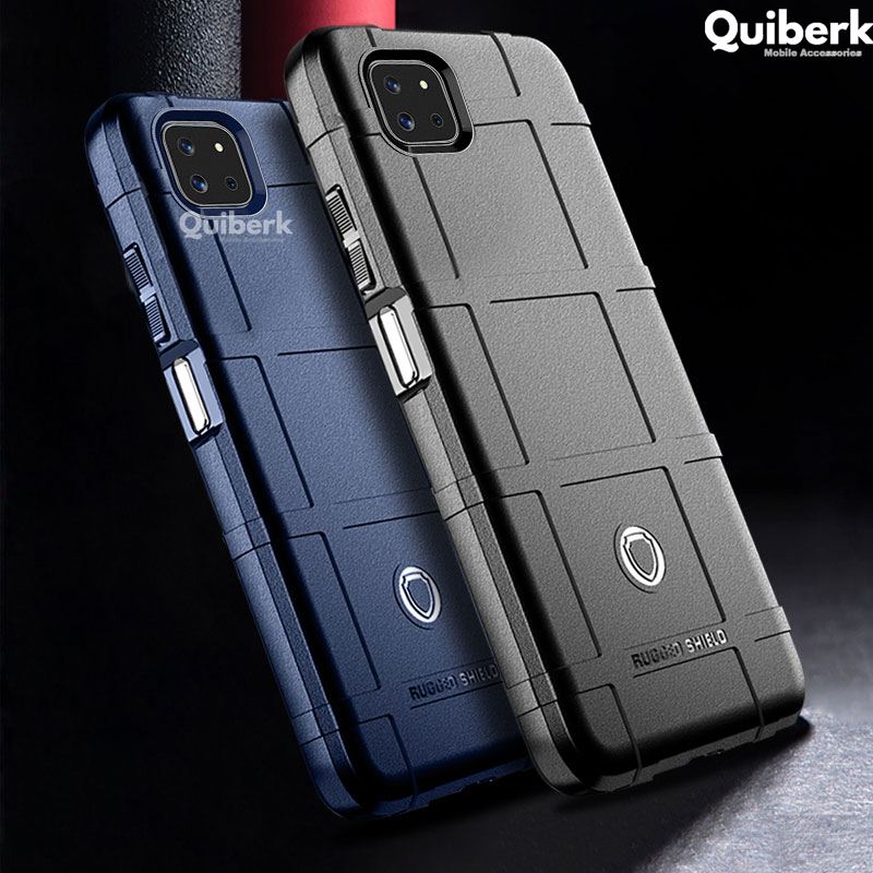 Quiberk for Samsung Galaxy A22 5G Shockproof Armor Case Full Protection Soft Phone Back Cover