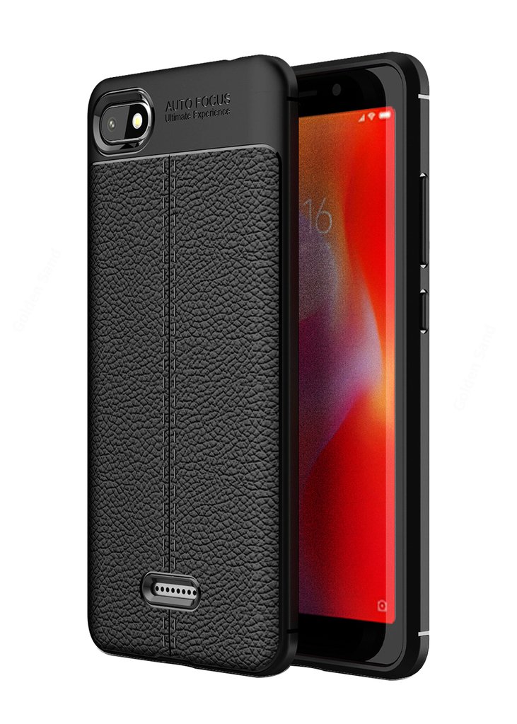 Auto Focus Leather Back Cover Luxury Quality Protective Soft And Slim New Stylish Back Cover For Redmi 6a Black Buy Online At Best Prices In Srilanka Daraz Lk