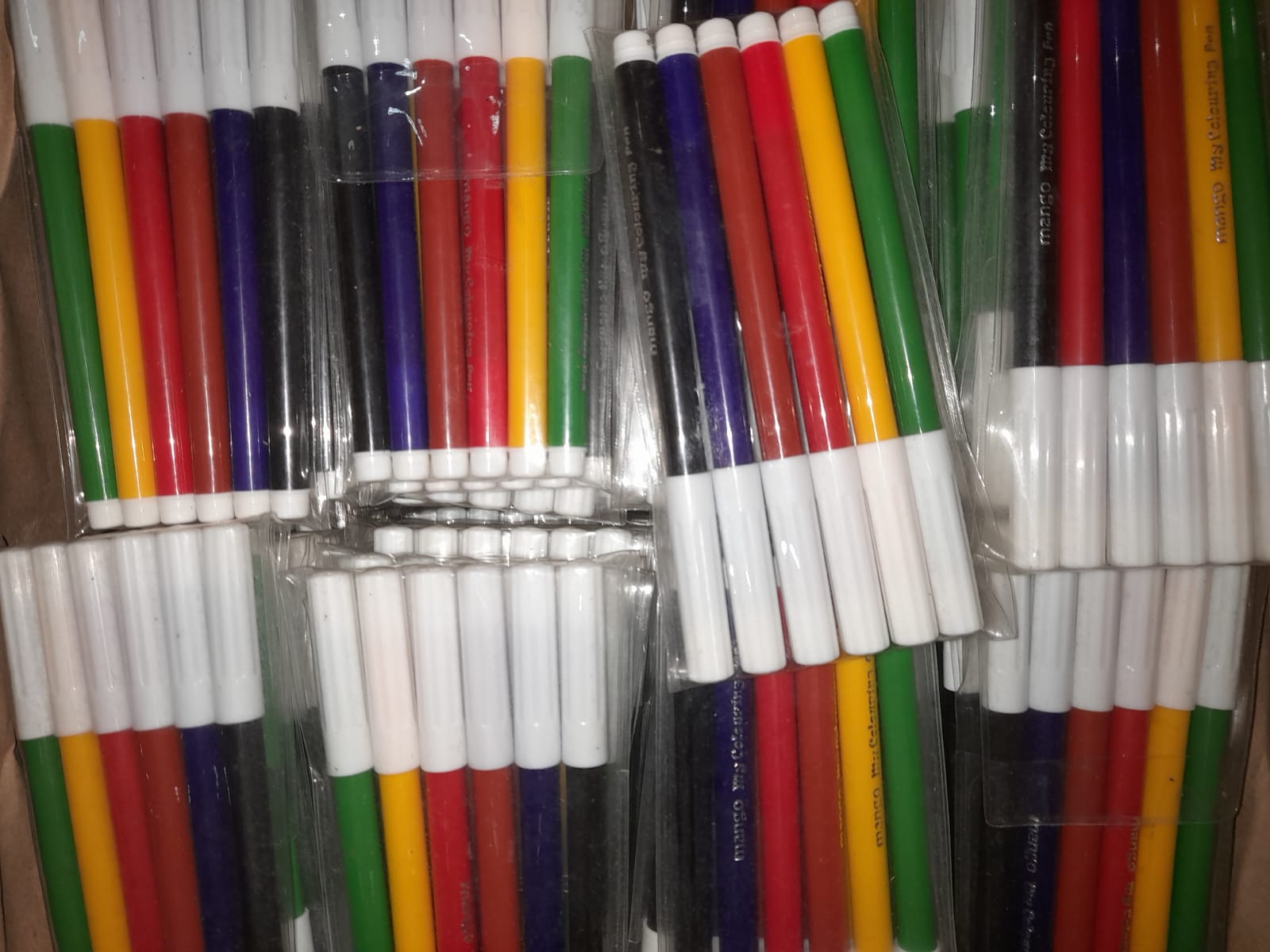 Platignum 6 coloring felt pen set (mango). 