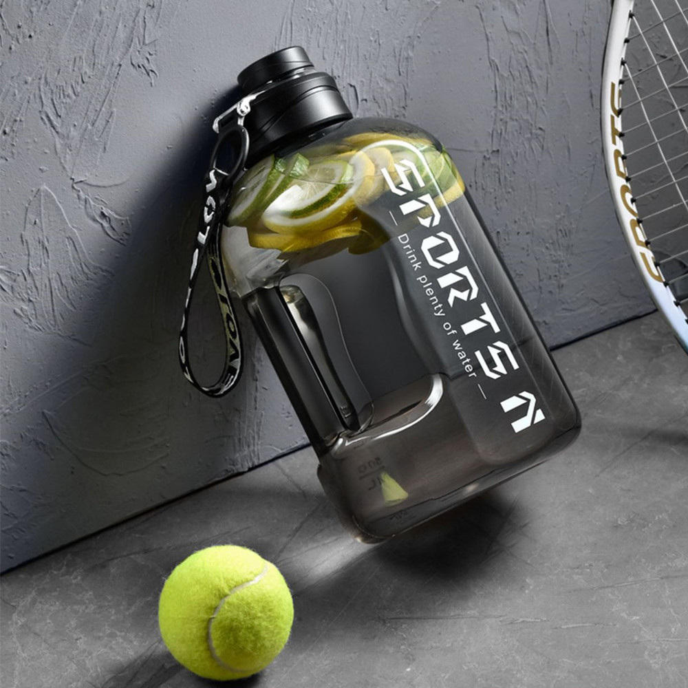 1.7/2.7L Water bottle Lightweight Sport water bottles Large capacity drink water cups bottle for Outdoor activities Sports events Gym workouts Camping trips Travel essentials Men's Women's. 