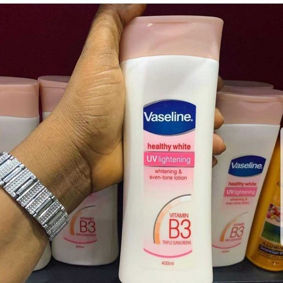 Healthy Even Tone Vaseline  (vhet) with Vitamin B3 and UV Protection 200 Ml Lotion. 