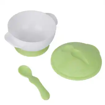 baby dish with suction cup bottom