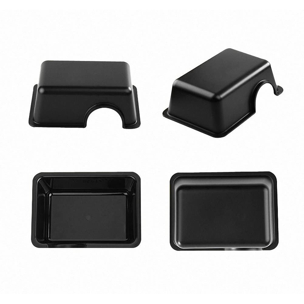 Reptile Hide Box Habitats Caves Hiding Snake Cage Box For Snake Lizards Gecko Black 2sizes. 