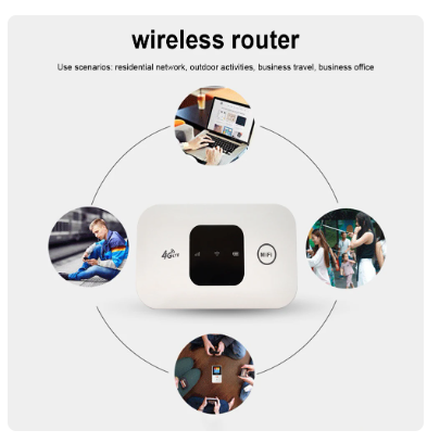 Generic 4G LTE Mobile Hotspot, Mini Routeur De Voyage Portable 150 Mbps, Prend En Charge 4G Et 3G, Jusqu'à 10 Utilisateurs, Routeur Rechargeable Plug And Play