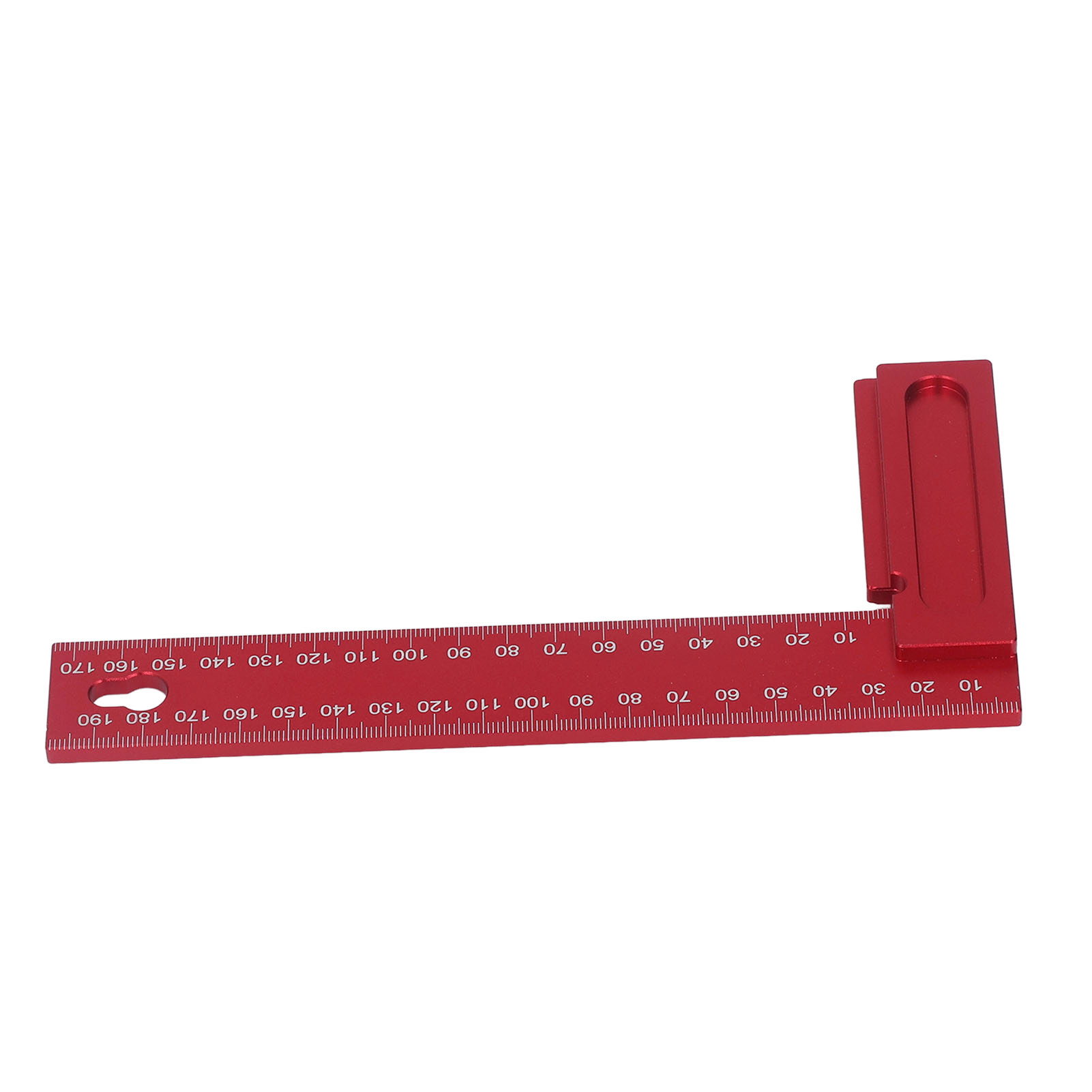 Positioning Aluminium Alloy L Ruler Carpenter Tool For Cutting Scribing ...