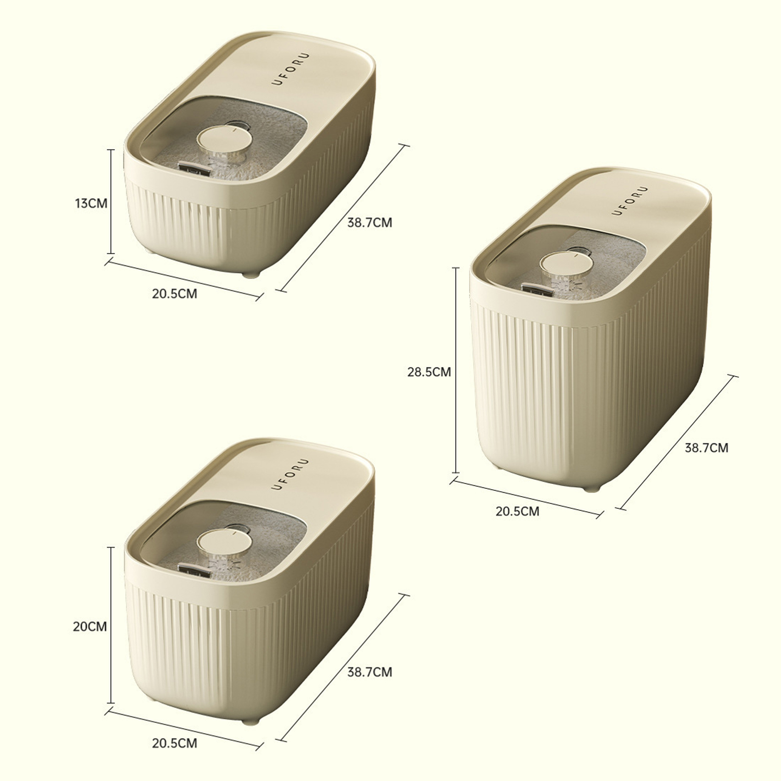 Large Capacity Rice Container 1pc Rice Container Clear Visible Dustproof Lid Large Capacity Airtight Flour Bean Cereal Grain Food Storage Box Holder Bin Kitchen Supplies Rice Storage Box. 