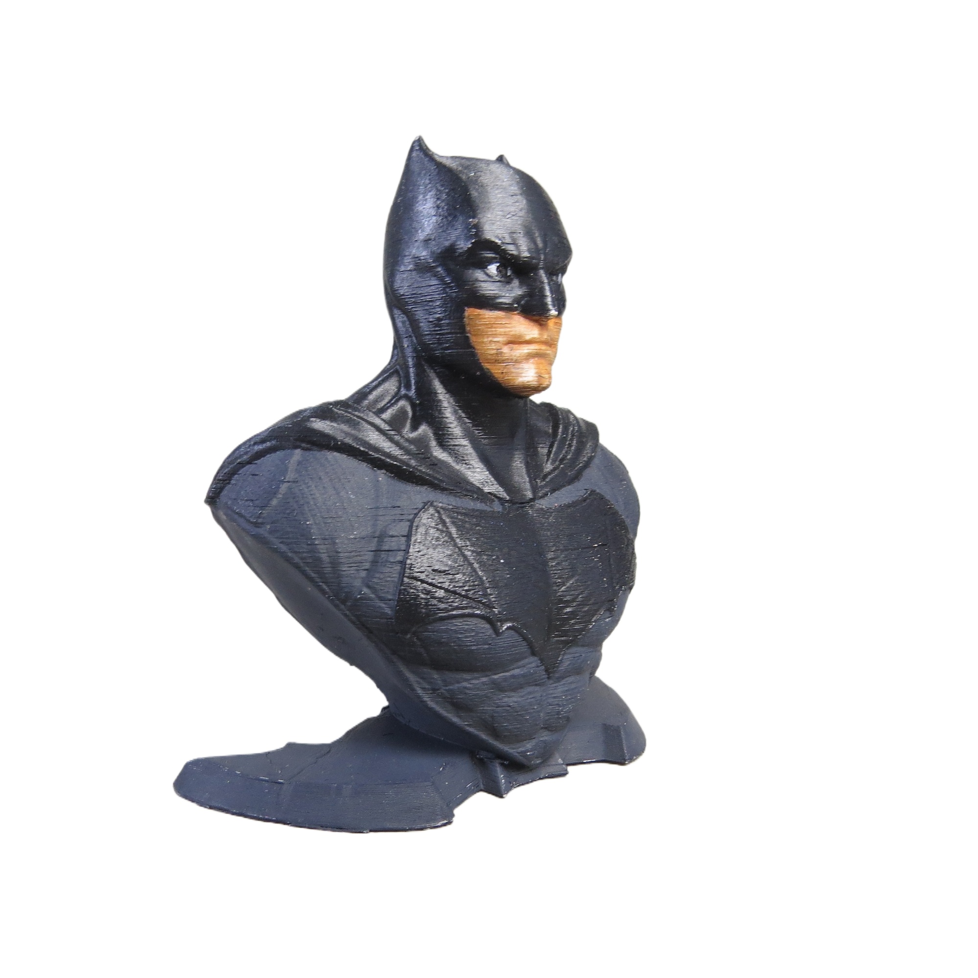 3D Printed Batman Bust - Action Figure - Various Colors & Sizes - PLA. 