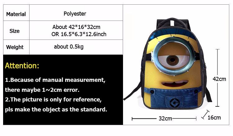 minion rucksack