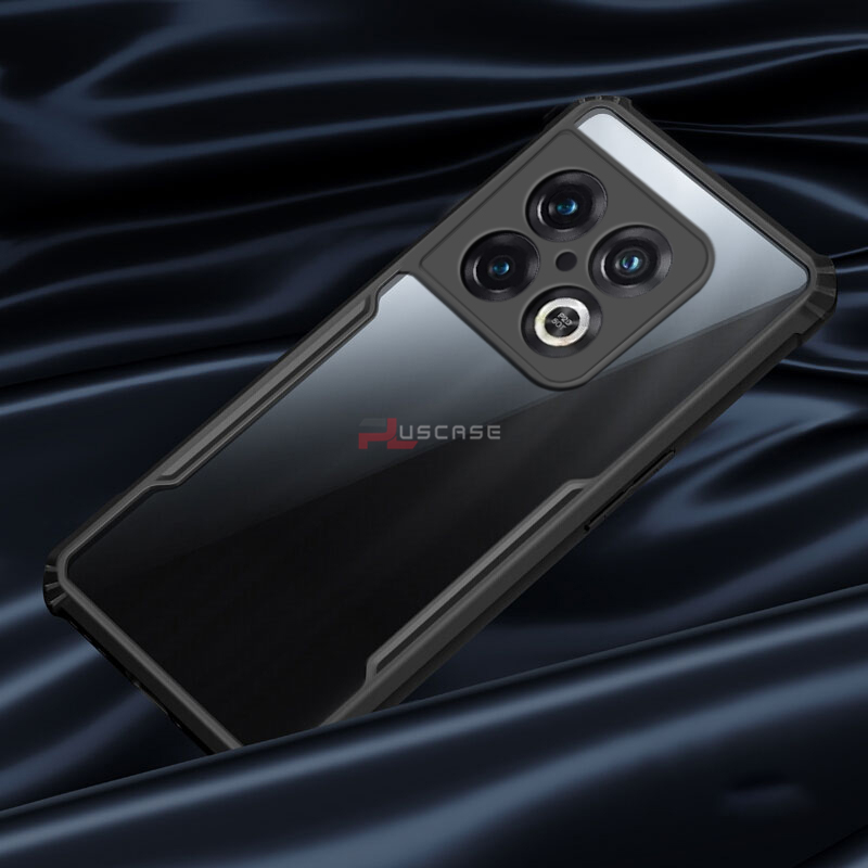 PlusCase for OnePlus 10 Pro 5G Case Air Cushion Hard Clear Shockproof Back Cover. 