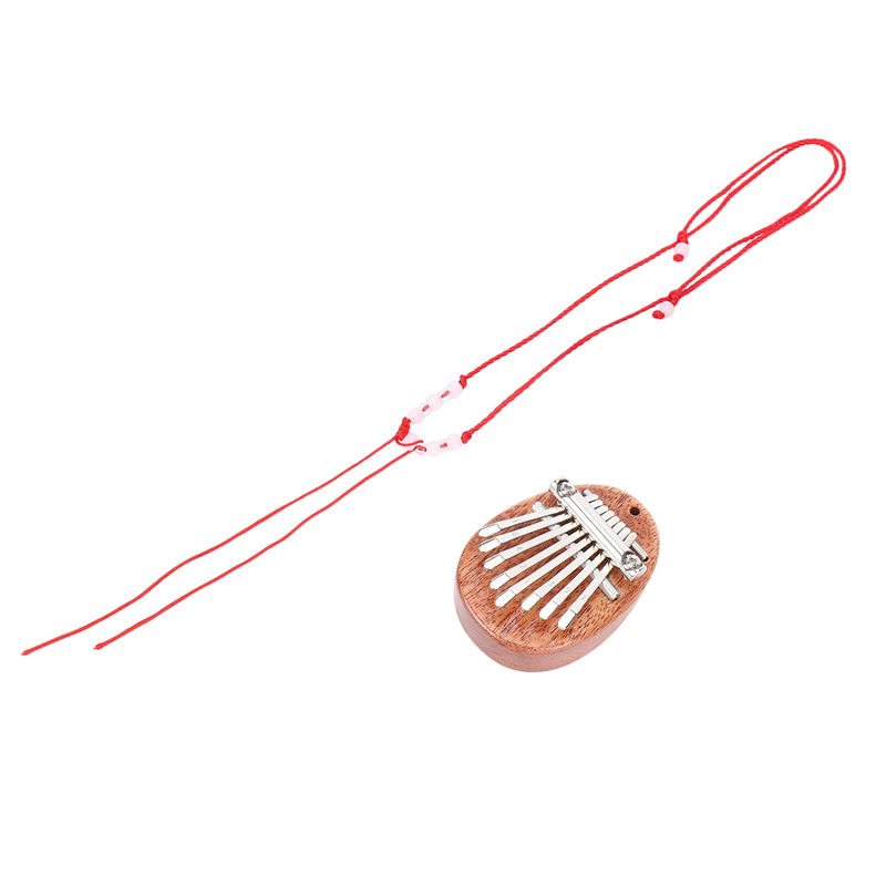 4X 8 Key Mini Kalimba Exquisite Finger Thumb Piano Marimba Musical Good Accessory Pendant Gift. 