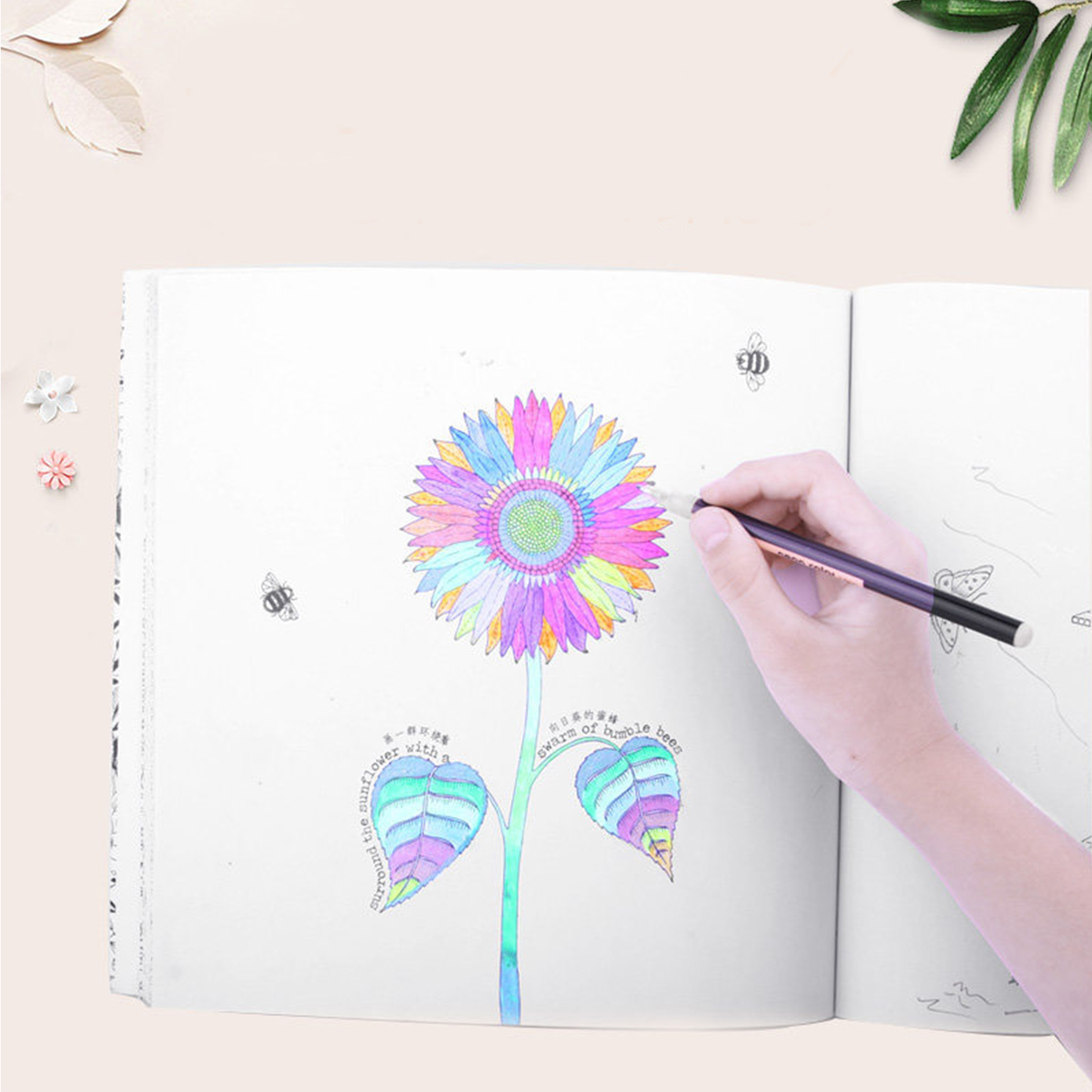 Colored Gel Pens Set Neon Color Pen Marker 1.0mm for Children Students Adults Writing Drawing Coloring Books Journaling Office School Stationery Supplies. 