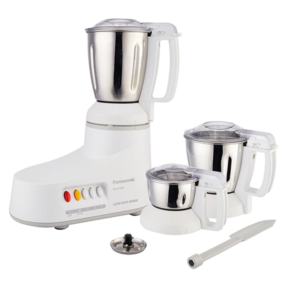 Panasonic 350W Mixer Grinder with Three Jar MX-AC300. 