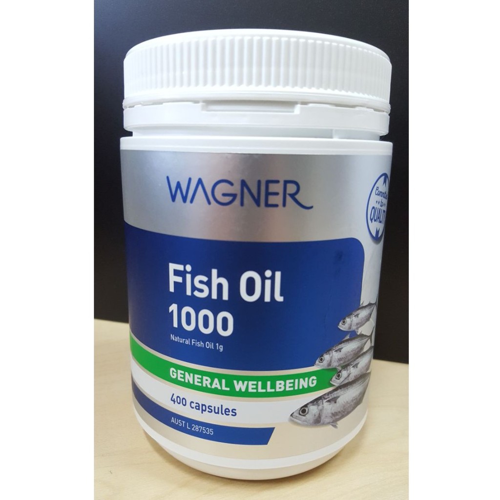 Wagner Fish Oil 1000mg 400 Capsules Daraz.lk