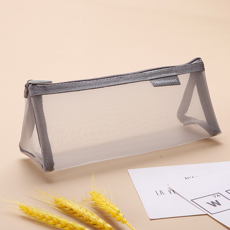 Transparent Stationery Pencil Bag Student Examination Dedicated Nylon
