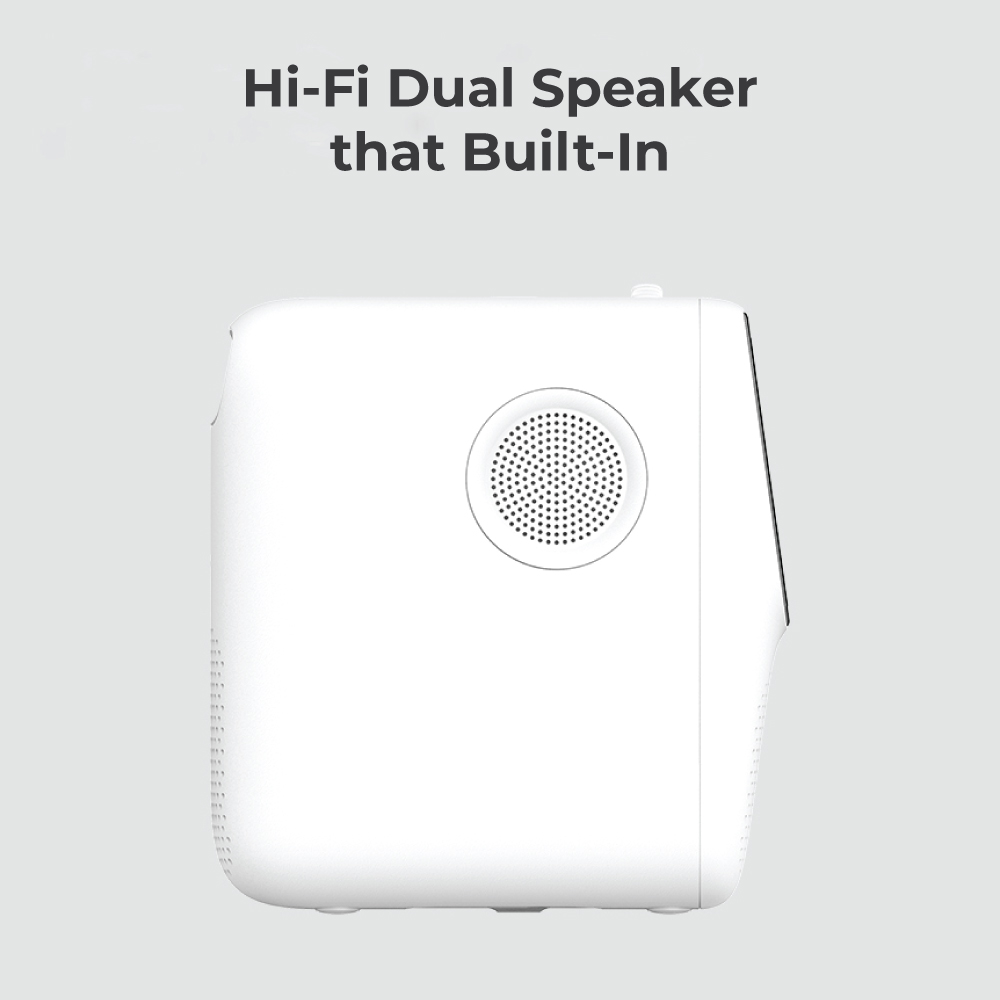 WANBO T2 Max Android 9.0 Native 1080P 250ANSI Lumens 1080P Projector(Xiaomi). 